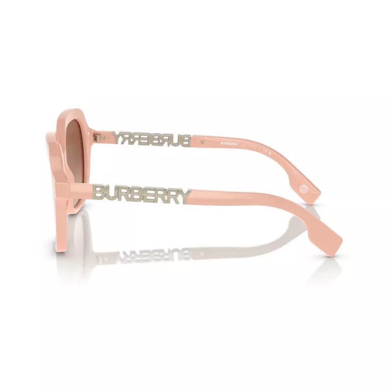 Burberry BE4389-406113 dameszonnebril, donkerbruin montuur, bruine gradient-glazen, 55/16/140 mm