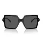 Versace VE4441 GB1-87 dameszonnebril, vierkant, zwart/grijs, 55mm