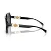 Versace VE4441 GB1-87 dameszonnebril, vierkant, zwart/grijs, 55mm
