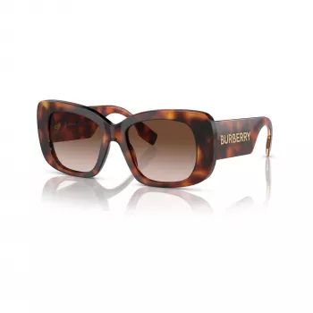 Burberry BE4410-331613 dames cat-eye zonnebril, Havana/bruin gradient, 52/18/140 mm