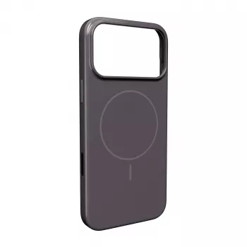 PURO Pulse Cover hoesje voor Apple iPhone 17 Pro Max, grijs, MagSafe-compatibel