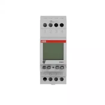 ABB DWA1 Bluetooth digitale astronomische tijdschakelaar, 1 kanaal, DIN-rail, 230 V AC, 16 A 2CSM222511R1000