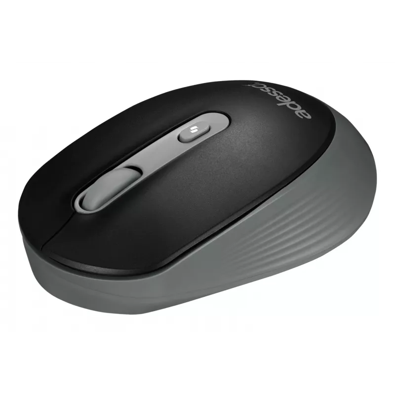 Adesso iMouse A30B draadloze optische muis zwart-grijs 4 toetsen 1200 DPI