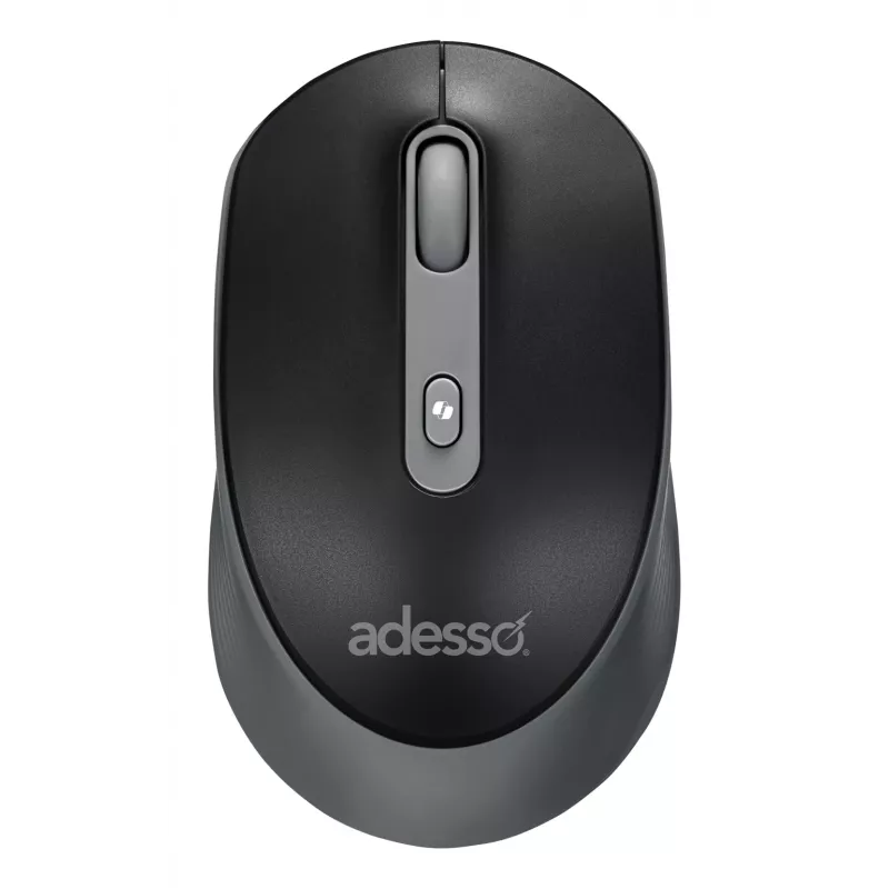 Adesso iMouse A30B draadloze optische muis zwart-grijs 4 toetsen 1200 DPI