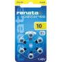 Renata ZA10 zink-lucht PR70 hoortoestelbatterij 105 mAh 1,4 V 6-pack ZA10.DP6 0HG