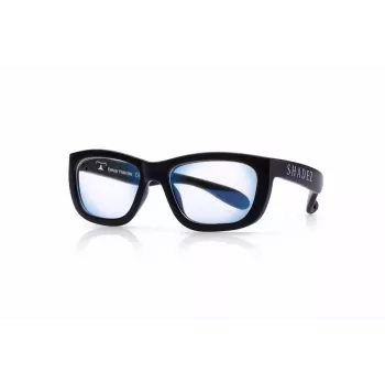 SHADEZ Blue Light Black Teeny kinder-blauwlichtfilterbril, 3-7 jaar