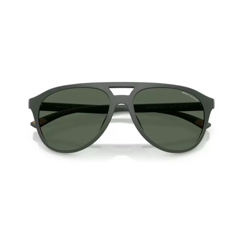 Armani Exchange AX4156SU 83777 herenzonnebril matzwart/donkergrijs 59mm