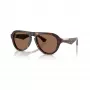 Burberry BE4437U300273 herenzonnebril, vierkant, Havana/donkerbruin, 55-18-145