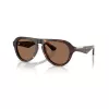 Burberry BE4437U300273 herenzonnebril, vierkant, Havana/donkerbruin, 55-18-145
