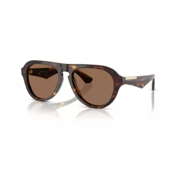 Burberry BE4437U300273 herenzonnebril, vierkant, Havana/donkerbruin, 55-18-145