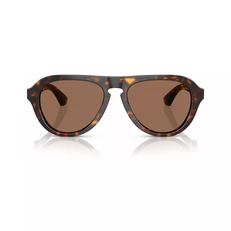 Burberry BE4437U300273 herenzonnebril, vierkant, Havana/donkerbruin, 55-18-145