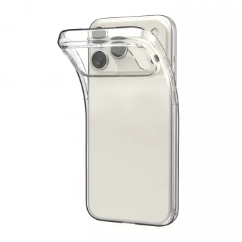 PURO hoes Apple iPhone 17 Pro Max transparant TPU ultra-slim 0,3 Nude