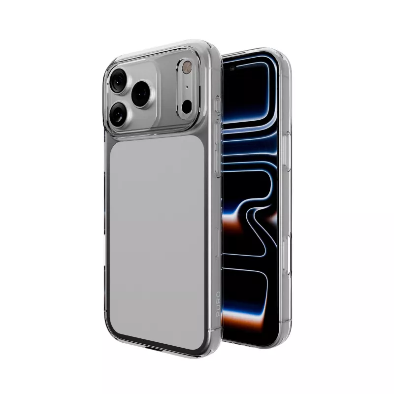 PURO hoes Apple iPhone 17 Pro Max transparant TPU ultra-slim 0,3 Nude