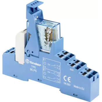 Finder 48.P8.7.024.4050 interfacerelais 24 V DC 2 CO 10 A
