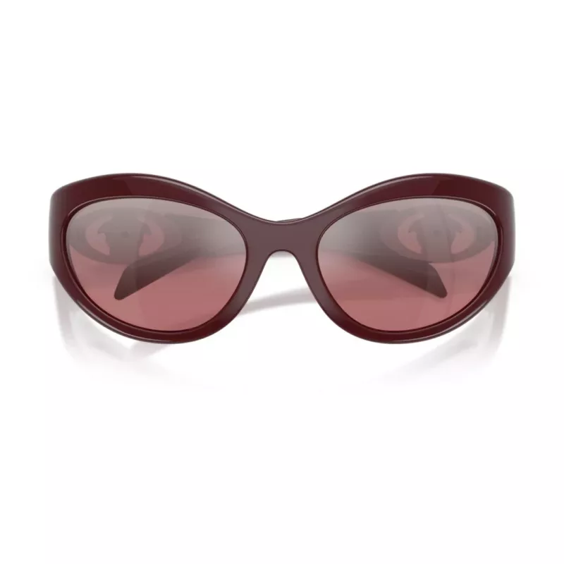 Versace VE4485-54877E dames cat-eye zonnebril, Havana montuur, donkerbruine gradientglazen, 59mm