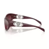 Versace VE4485-54877E dames cat-eye zonnebril, Havana montuur, donkerbruine gradientglazen, 59mm