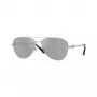 Versace VE2283-10006G heren pilotenzonnebril zwart/grijs gespiegeld 61mm