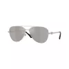 Versace VE2283-10006G heren pilotenzonnebril zwart/grijs gespiegeld 61mm