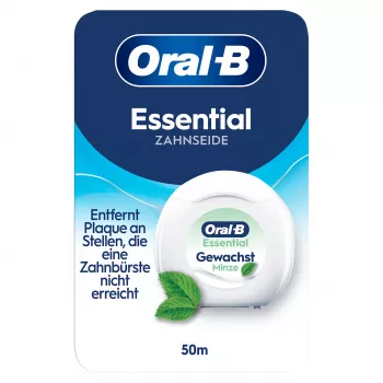 Oral-B Essential Floss gewaxt mint 50 m 8006530045797