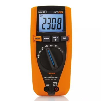 HT Instruments HT65 digitale multimeter CAT III 1000V CAT IV 600V 4000 Counts 1010345