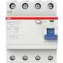 ABB F204AS-63/0.3 aardlekschakelaar 4P 63A 300mA type A 2CSF204201R3630