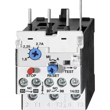 Motorbeveiligingsrelais 690 V AC 1 NO + 1 NC DIN-rail Finder 6K.T1.0.000.1827