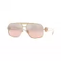 Versace VE2269-10027E dameszonnebril, bleekgouden montuur, bruine gradient-glazen, 60/14/140 mm