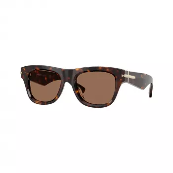 Burberry heren BE4438U300273 zonnebril, Havana montuur, bruine gradient-glazen, 53/19/145 mm