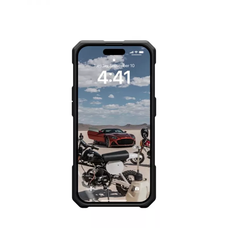 UAG Urban Armor Gear Monarch Pro iPhone 15 Pro hoesje – zwart