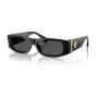 Versace unisex zonnebril VE4476UGB187 54mm zwart/grijs