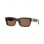 Burberry BE4443-300273 dames cat-eye zonnebril, havana montuur, bruine gradientglazen, 55mm