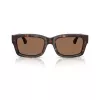 Burberry BE4443-300273 dames cat-eye zonnebril, havana montuur, bruine gradientglazen, 55mm