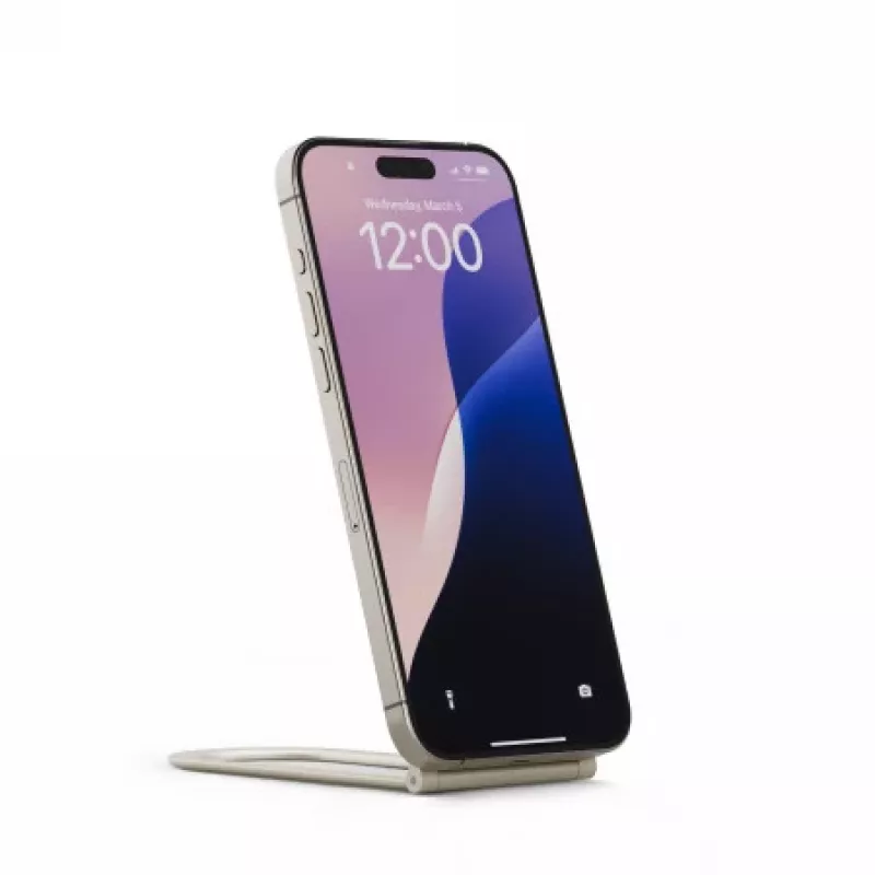 Twelve South Curve Nano – verstelbare magnetische houder van aluminium voor iPhone (Dune)