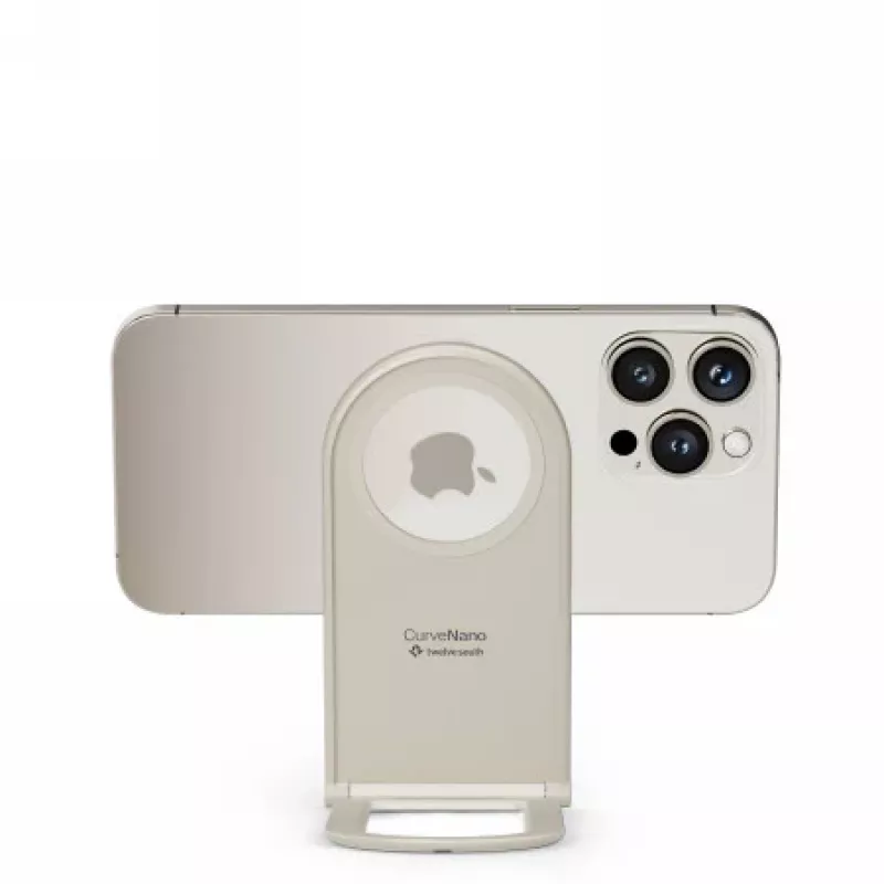 Twelve South Curve Nano – verstelbare magnetische houder van aluminium voor iPhone (Dune)