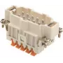 ILME CSHM10 stiftinzetstuk 10P+PE zilver SQUICH 16A 500V maat 57.27