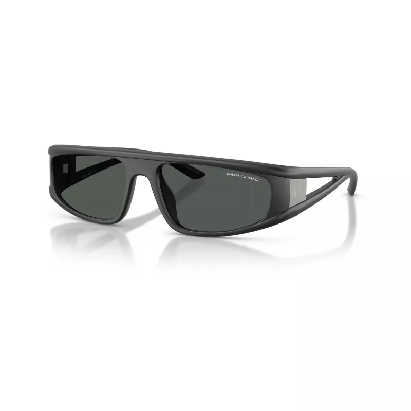 Armani Exchange heren zonnebril AX4159SU83848 matzwart/donkergrijs 59mm