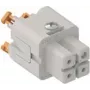 ILME CKSHF03 businzetstuk 3P+PE zilver SQUICH 10A 400V