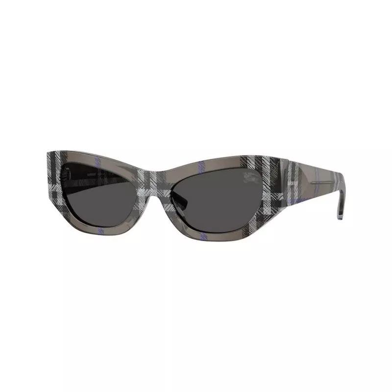 Burberry BE4450U414787 dames zonnebril Dark Havana/Dark Grey 54/19/140 mm