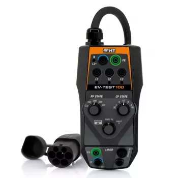 HT Instruments EV-TEST100 EV-laadstation testadapter Type 2 Mode 3 1010960