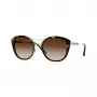 Burberry BE4251Q300213 dames cat-eye zonnebril, donkerbruin montuur, bruine gradientglazen, 53mm