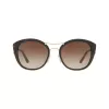 Burberry BE4251Q300213 dames cat-eye zonnebril, donkerbruin montuur, bruine gradientglazen, 53mm