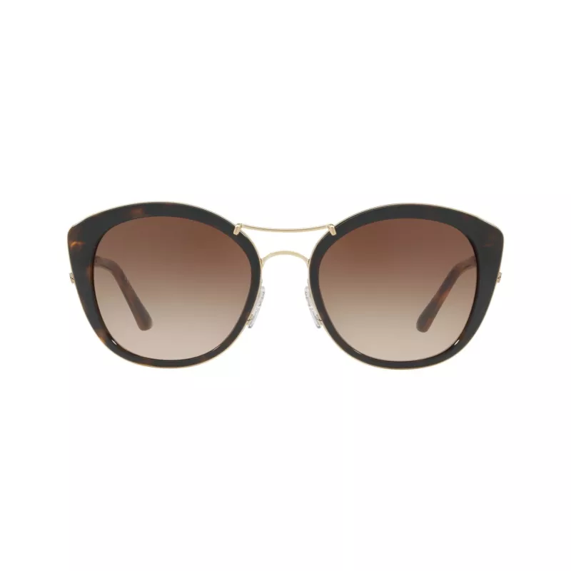 Burberry BE4251Q300213 dames cat-eye zonnebril, donkerbruin montuur, bruine gradientglazen, 53mm
