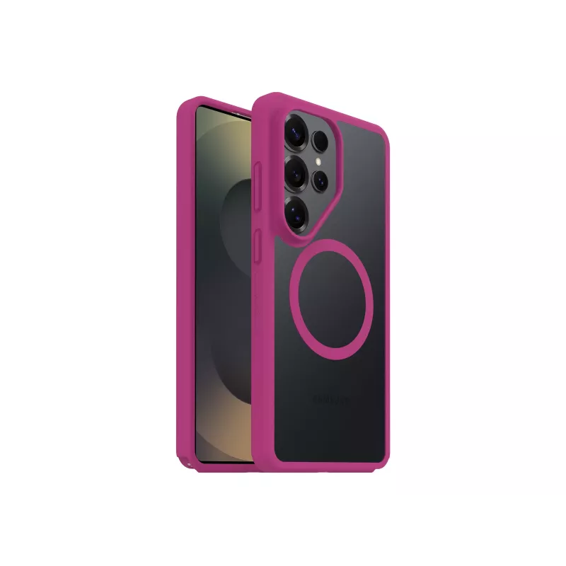 OtterBox React Series hoes voor Samsung Galaxy S26 Ultra – transparant/roze met MagSafe 77-99946