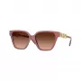 Versace dames VE4471B cat-eye zonnebril, Havana montuur, bruin gradientglas, 56mm VE4471B54755M