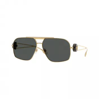Versace VE2269-100287 dames zonnebril goud/grijs 60/14/140 mm