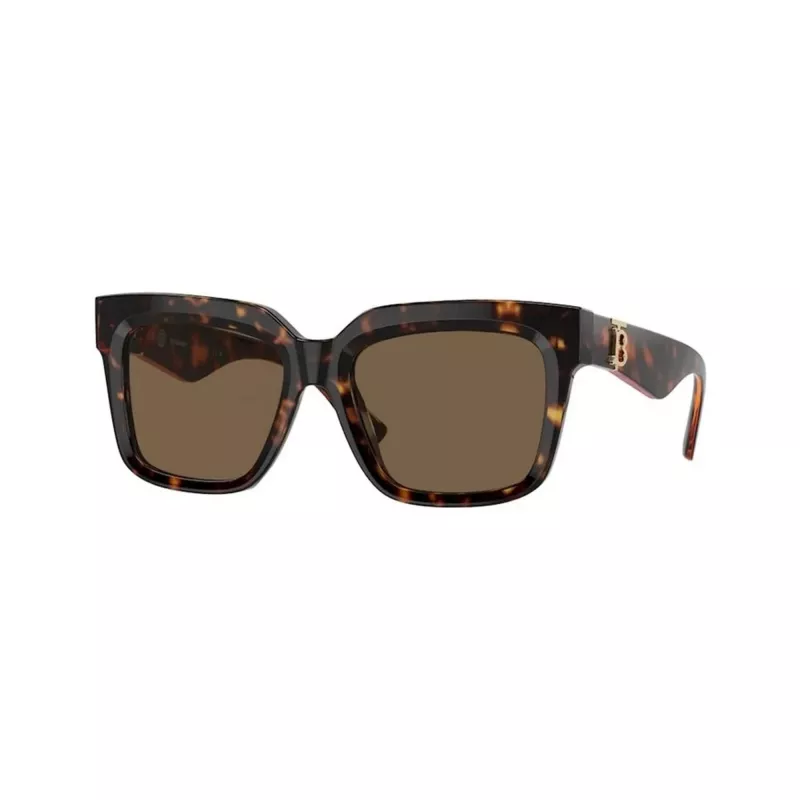 Burberry BE4419-300273 dameszonnebril, Havana montuur, bruine gradient-glazen, 54mm