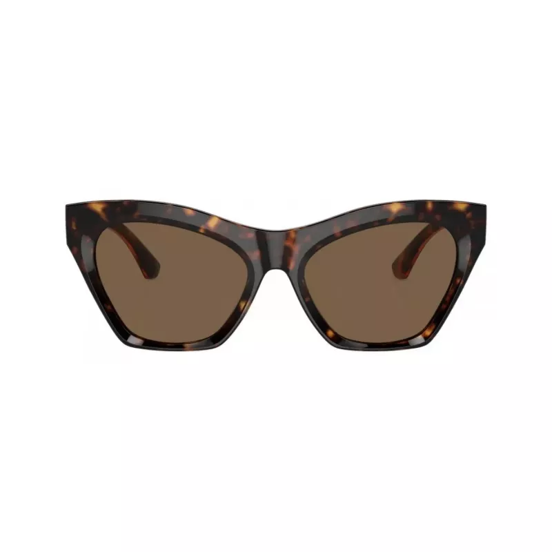 Burberry BE4420U300273 dameszonnebril, vierkant, Dark Havana montuur, bruine gradient-glazen, 55mm
