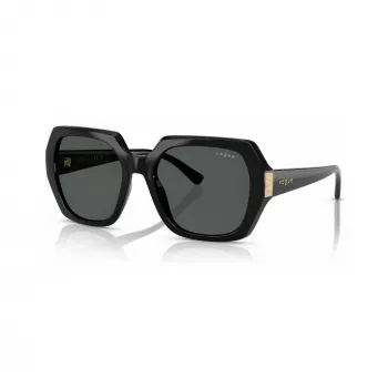 VOGUE dames VO5612SBW4487 vierkante zonnebril zwart/grijs 55mm