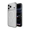 PURO Mag Cover voor Apple iPhone 17 Pro - transparant grijs roze PUIPC17P6303MAGTRGRS