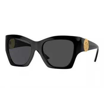 Versace VE4452 GB1/87 dames cat-eye zonnebril zwart/grijs 54mm